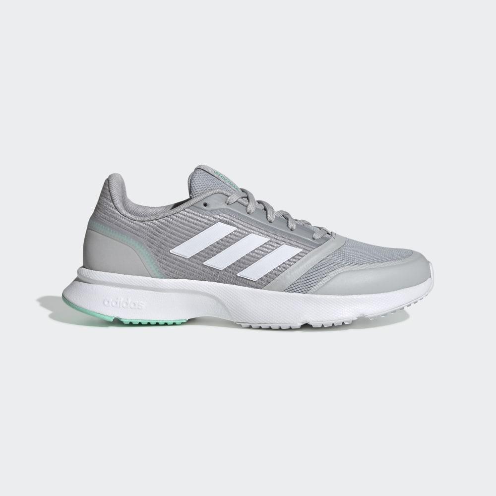 Adidas Women's Nova Flow Running Shoes Grey/White/Mint Ireland EH2586